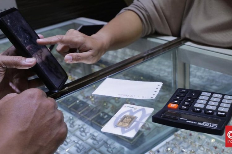 Harga Emas Antam Kompak Melemah, Buyback Ikut Turun Rp10 Ribu per Gram
