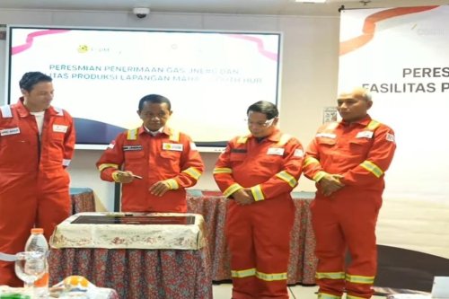 Bahlil Resmikan Sumur Gas Jangkrik dan Lapangan Maha, Produksi Ditargetkan Melonjak 750 MMSCFD
