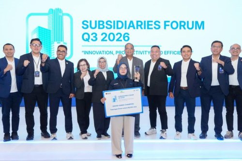 Aplikasi Diary AO Antarkan PNM Juara 1 Grand Genba Champion BRI Group