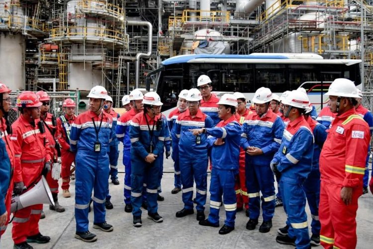Bahlil Sebut RDMP Balikpapan Nyaris 100 Persen, Pasokan BBM Nasional Bakal Menguat