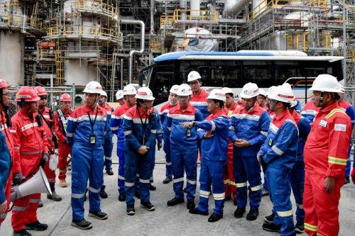 Bahlil Sebut RDMP Balikpapan Nyaris 100 Persen, Pasokan BBM Nasional Bakal Menguat