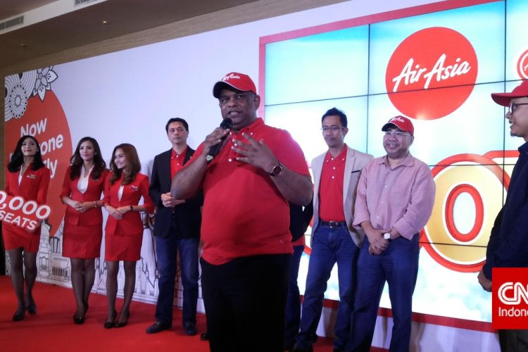 Tony Fernandes Kritik Makanan Singapore Airlines, Sebut Menu Santan AirAsia Jauh Lebih Enak