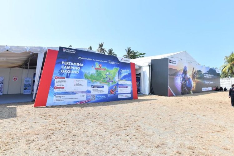 Pertamina Buka Camping Ground Perdana di Sirkuit Mandalika, Kapasitas 150 Orang untuk Penonton MotoGP