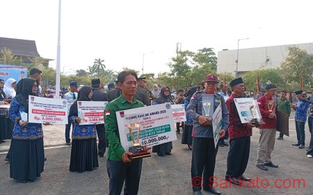 Hari Kesaktian Pancasila, RT hingga Bank Sampah Terbaik Padang Terima Penghargaan