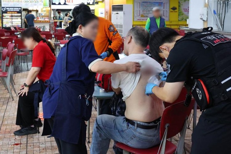 Penikaman di Supermarket Incheon Korsel, Satu Korban Henti Jantung dan Tujuh Luka