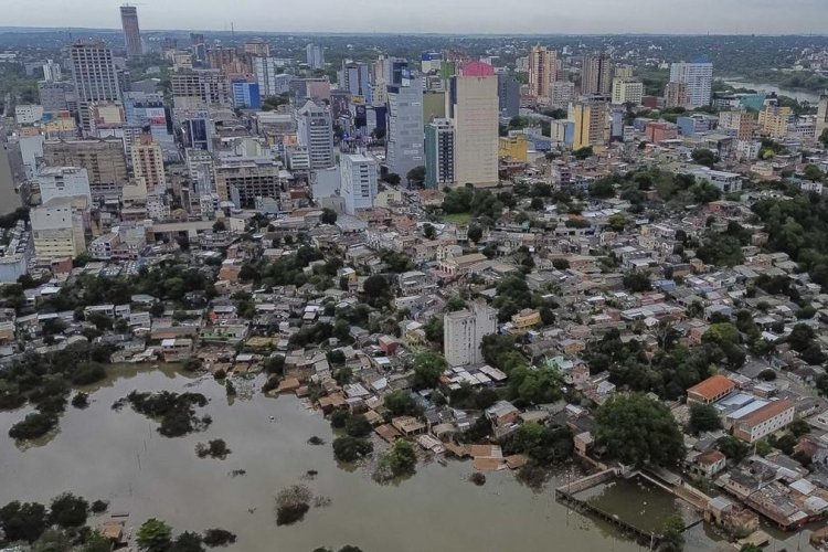 Sungai Parana Meluap, Banjir Besar di Paraguay Paksa 5.000 Keluarga Mengungsi