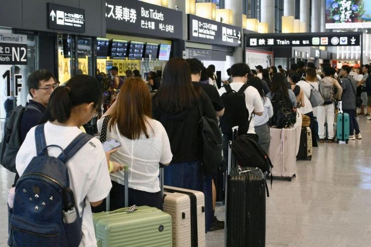 Gunting Petugas Kebersihan Tertinggal di Pos Keamanan, 20 Penerbangan Bandara Naha Jepang Batal dan Tertunda