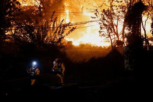 Kebakaran Hebat di Permukiman Kumuh Gangnam Seoul, 107 Warga Terdampak