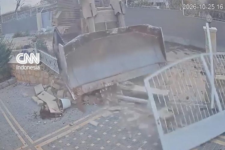 Buldoser Militer Israel Ratakan Rumah Warga di Lebanon Selatan Usai Mediasi di Florida