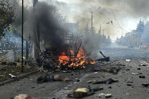 Serangan Rusia Hantam Dua Bus di Ukraina, 30 Orang Dilaporkan Tewas