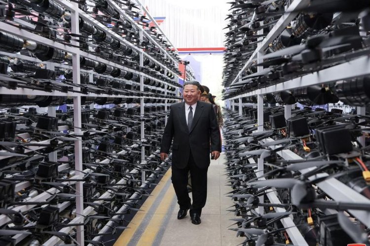 Kim Jong Un Ingin Korea Utara Kuasai Teknologi Drone dan AI Militer