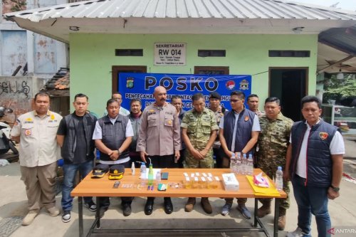 Sembilan Pria di Johar Baru Diciduk, Semua Positif Narkotika Usai Tes Urine
