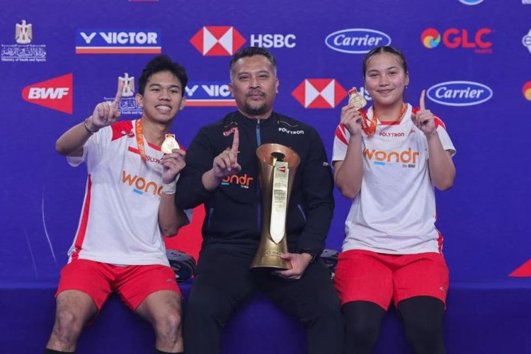 Tiga Match Point Digagalkan, Luthfi/Dian Rebut Gelar Juara Dunia Junior 2026
