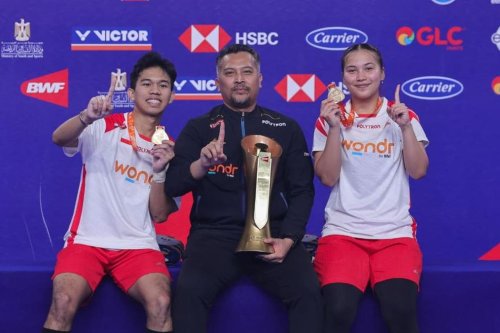 Tiga Match Point Digagalkan, Luthfi/Dian Rebut Gelar Juara Dunia Junior 2026