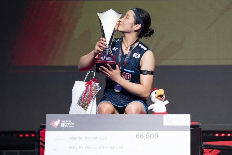 Lampu Dimatikan Saat An Se Young Berpose dengan Trofi, Panitia Denmark Open 2026 Tuai Kecaman