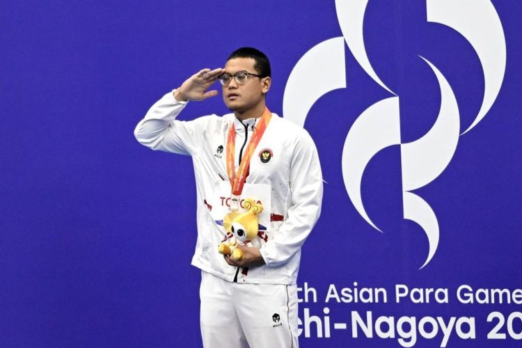 Rifky Pecahkan Kebuntuan, Emas Pertama Indonesia di Asian Para Games 2026 Lahir dari Kolam Renang
