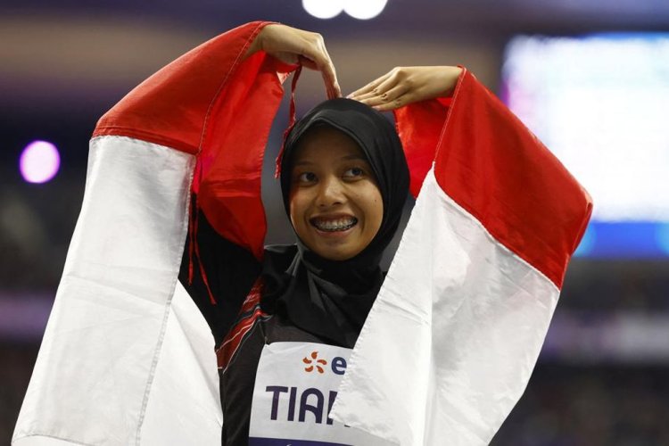 Karisma Evi Pecahkan Rekor T42, Emas Kelima Indonesia di Asian Para Games 2026