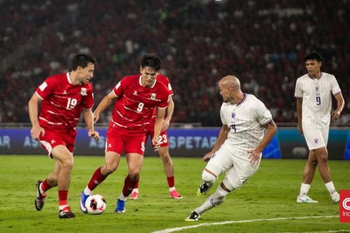 Kalah dari Timnas Indonesia di Final FIFA ASEAN Cup, Pemain Thailand Ini Melampiaskan Kemarahan ke Wasit