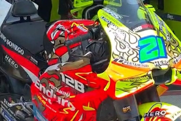 Pertamina Enduro VR46 Pakai Livery Garuda di MotoGP Mandalika, Diggia dan Morbidelli Tampil Spesial