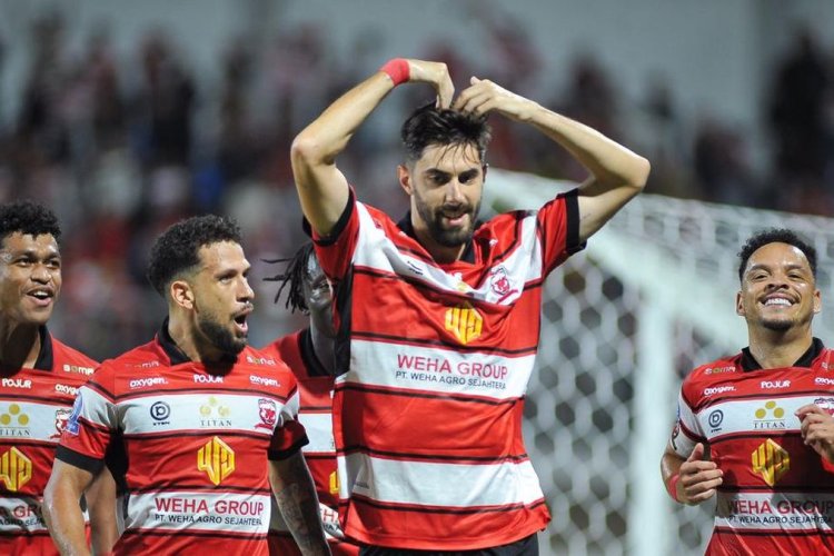 Drama Enam Gol di Pamekasan, Madura United dan Bhayangkara FC Berbagi Poin