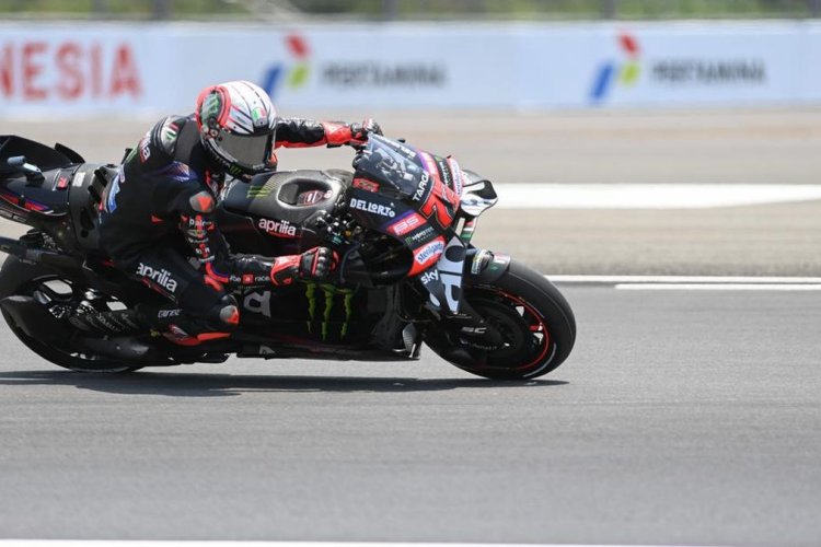 Bezzecchi Juara MotoGP Mandalika, Aprilia Kuasai Empat Posisi Terdepan dan Marquez Terlempar ke Peringkat Enam
