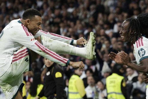Real Madrid Pesta Gol ke Gawang Sevilla, Mbappe Tertawa Lepas Rayakan Kemenangan