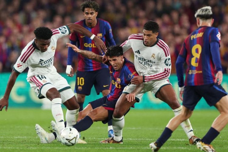 Barcelona Takluk di Camp Nou, Bellingham Nyaris Baku Hantam dengan Adeyemi usai El Clasico