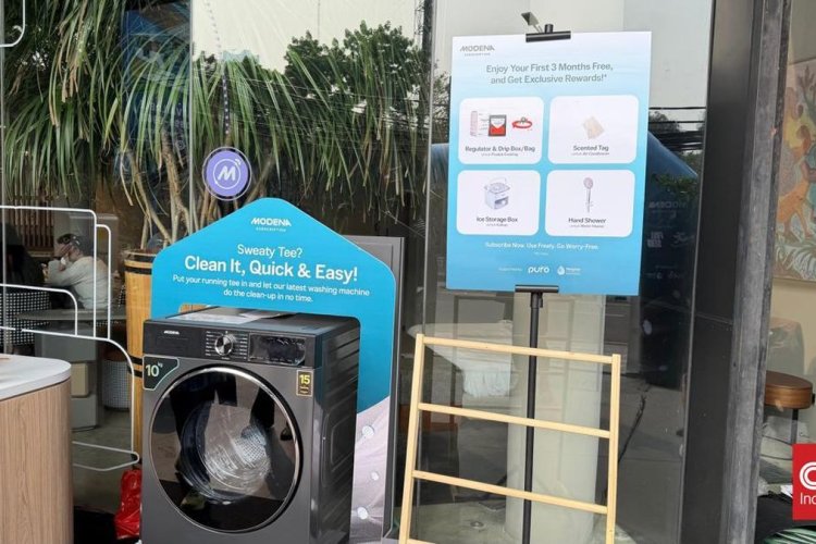 Mesin Cuci Kini Bisa Disewa, Modena Tawarkan Langganan Mulai Rp270 Ribu per Bulan