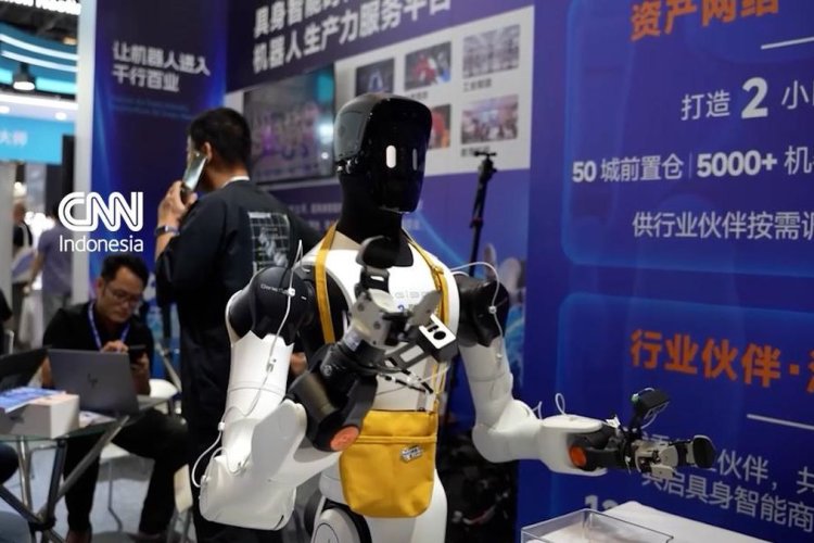 Robot Pertarungan hingga Asisten Rumah Tangga Meriahkan Pameran Robotik Shenzhen 2026