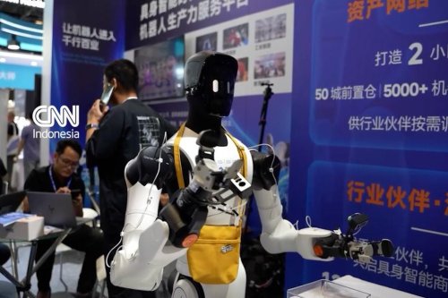 Robot Pertarungan hingga Asisten Rumah Tangga Meriahkan Pameran Robotik Shenzhen 2026